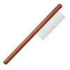 Peine para Mascotas, Peine de Dientes Finos, Peine de Madera Sólida para Quitar el Pelo de Gatos y Perros, Limpieza y Belleza Especial para Mascotas, Peine Especial para Pulgas