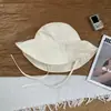 Sombrero plegable de protección solar, sombrero de pescador ligero de ala ancha que protege la cara, protección UV, parasol, sombrero tipo cubeta con cordón para viajes al aire libre