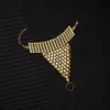 Pulsera de Cadena de Muñeca con Borlas de Campana Multicapa Hueca Estilo Étnico Más Vendida Transfronteriza, Cadena de Muñeca de Estilo Exótico Vintage para Fotografía de Viajes