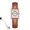 ORSGA Cuadrado Moda Pulsera de Reloj para Mujer Pulsera Cuadros Banda de Acero Fábrica en Vivo Transfronterizo Lujo Ligero Reloj de Pulsera de Cuarzo