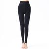 Leggings Grossos Forrados com Fleece para Outono e Inverno para Mulheres, Fleece Super Macio, Calças Térmicas de Outerwear de Inverno, Calças Integradas de Algodão Elásticas Slim-Fit para Manter o Frio Longe