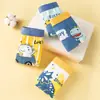 Cuecas Boxer Infantis de Verão Desenho Animado Respiráveis Sem Apertar Shorts para Meninos Venda por Atacado de Cuecas Boxer para Crianças Pequenas, Médias e Grandes