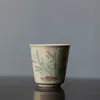 Copo Mestre de Cinzas de Planta Cerâmica Copo Doméstico para Degustação de Chá para Homens e Mulheres Copo de Chá Único Copos de Chá Conjunto de Chá Kung Fu Copo de Chá Presente
