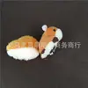 Bolsa Fofa de Esquilo Marrom Pequeno Pingente de Roupa Boneca Acessórios de Cabelo para Menina Boneca Boneca Brinquedo 12cm