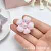 Accesorios de Flor de Perla de Tela, Adornos de Flor Hechos a Mano, Accesorios para Joyería DIY, Accesorios para el Cabello, Ropa, Zapatos, Calcetines, Accesorios para Juguetes