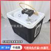 Lavabo de Champú Terapéutico de Gama Alta para Salones de Belleza, Masaje Tailandés, Circulación de Agua Móvil, Vaporizador, Lavabo Terapéutico para Cuero Cabelludo de Salón de Belleza