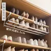 Zapatero en Capas Zapatero Sencillo para el Hogar Zapatero Retráctil Artefacto de Almacenamiento Zapatero Plegable para Pasillo Soporte para Zapatos