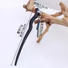 Pasador de Gama Alta para la Parte Trasera de la Cabeza, Pasador de Estilo Antiguo Estilo Bambú con Borlas, Nuevo Accesorio para el Cabello Estilo Chino para Mujeres, Accesorio Hanfu