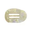 Pinza para el pelo de abulón para recogido en la nuca, pinza de garra vintage de alta gama para mujeres con cabello grueso, nuevo modelo 2026, pinza de pico de pato no irritante