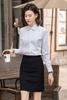 Camisa Social de Manga Longa para Negócios Empresa Estatal Governo Não Amassa Roupa de Trabalho Masculina Aeromoça Camisa Profissional Terno Feminino Uniforme de Imobiliária