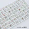 Uñas Artísticas Personalizadas Dongzhou Cross Diamante Dongzhou K9 Vidrio Fondo Puntiagudo Diamante Explosivo Diamante de Forma Especial Accesorios para Joyería DIY