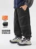 Calça Europeia para Meninos Inverno Mais Veludo Calça de Caminhada para Bebê Calça Casual Engrossada para Meninos Roupa Infantil Calça Longa Infantil Roupa de Inverno