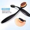 Brocha de Maquillaje Nueva Individual No. 4 Tipo de Cepillo de Dientes Negro Plegable Polvo No Comestible Portátil Cepillo de Maquillaje Cepillo para Base de Maquillaje Bb Cream