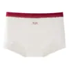 Calcinhas de Algodão Antibacteriano de Comprimento Estendido 10A para Meninas, Boxer de Algodão Puro Grau A, Shorts Finos que Moldam o Corpo para Mulheres