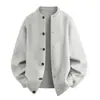 Nuevo Suéter Ligero de Lujo Estilo Old Money Moda Casual Tendencia Botones Manga Larga Ropa de Punto de Manga Larga para Hombre Cárdigan para Hombre Chaqueta para Hombre
