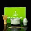 Juego de Té Cerámico Estilo Japonés con Pitorro Batidor de Té al por Mayor Tazón para Matcha Tazón para Matcha con Pitorro Caja de Color