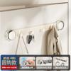 Gancho de baño sin perforaciones gancho de pared para inodoro ventosa de vacío fuerte gancho para abrigos colgante de pared gancho de puerta engrosado