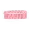 Escova de Banho de Silicone Mais Vendida para Bebês, Escova de Shampoo de Silicone com Massagem Dupla Face, Escova de Banho Conveniente com Cerdas Macias