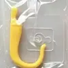 Gancho adhesivo sin perforación gancho con forma de chile gancho para ropa recibidor recibidor gancho para abrigos gancho para colgar ropa gancho de pared gancho para llaves