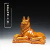 Perro Lobo de Combate Tang Sancai de Luoyang Perro de Combate Cerámica Zodiaco Decoraciones para el Hogar Sala de Estar Artesanías Adornos Regalos de Inauguración