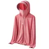 Chaqueta Deportiva de Verano para Exteriores con Protección Solar para Mujer, Chaqueta de Piel de Secado Rápido con Protección UV, Chubasquero de Manga Larga para Hombre, Transpirable