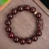 Pulsera de Jade Negro Bodhi Tendencia en Tiktok, Amuleto de la Suerte para el Año de Nacimiento, Cuentas de Oración Budista para Hombre, Doble Círculo de Mano, Regalo para Mujer