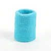 Pulseiras de Toalha Multicor do Fabricante, Faixas de Cabeça Esportivas, Conjuntos de Faixas de Cabelo, Proteção de Pulso de Algodão, Faixas Respiráveis Absorventes de Suor para Homens e Mulheres