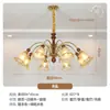 Lámpara Colgante Vintage Americana Nueva para Sala de Estar 2026, Luz Principal Retro para Dormitorio, Lámpara Colgante para Comedor Loft Homestay