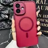Adequado para Capa de Celular Magnética Iphone17Promax 16 Semitransparente 14Pro Fosca 13 High-End 12P Furo Fino 11