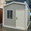 Casa Contêiner com Telhado Pontiagudo, Casa Móvel, Escritório Temporário, Casa Habitável, Casa Pré-fabricada, Estrutura de Casa para Ferramentas Externas