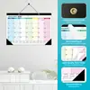 Calendario 2027 Versión Inglesa Transfronterizo Bestseller de Amazon Calendario de Pared Cuenta Regresiva de 18 Meses Inglés Calendario de Escritorio Simple