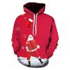 2024 Cross-border AliExpress Amazon Hot Selling 3D Digital Europeu e Americano Papai Noel Boneco de Neve Moletons Masculinos e Femininos