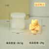 Vela Aromática Popular de Urso Musculoso de Anime Molde para Fazer Gesso Decoração de Casa Molde de Silicone Artesanal