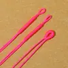 72# Bucle Enrollado de Nylon Bobina Material DIY Cuerda Trenzada Hecha a Mano Bucle Falso Hebilla Colgante Cordón para Collar