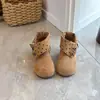 Botines retro estilo coreano Melard para niñas, otoño/invierno 2026, botas infantiles, versátiles y de moda con suela blanda, botas Birkenstock de dos vías para niñas