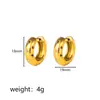 Pendientes de Acero de Titanio Incrustados con Diamantes Estilo Lujo Ligero Moda Europea y Americana para Mujer, Diseño Versátil Pendientes y Aros de Acero Inoxidable 304 Venta al por Mayor