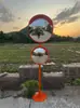 Espejo Fotográfico de Celebridad de Internet, Espejo Reflectante Cóncavo-Convexo, Decoración para Actividades al Aire Libre, Espejo de Gran Ángulo, Toma de Fotos en Atracciones Turísticas, Espejo Rosa Divertido