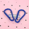 Ganchos Pintados de Colores Dulces de Alta Calidad, Mosquetones, Hebillas de Ajuste de Aleación de Zinc, Herramientas de Escalada, Accesorios para Bricolaje