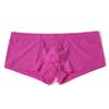 Pantalones Cortos de Ropa Interior para Hombre Verano Boxers Cintura Baja Pantalones Cuatro Esquinas para Hombre Elásticos Transpirables Boxers B701