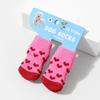 Calcetines para mascotas de alta calidad con suela antideslizante, para cachorros, para patas de perro, de algodón, para caniches, paquete de 4