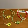 Pulsera de Pareja de Piedra Natural con Cuentas de Moda Nuevo Verano 2024 Moda Simple Pulsera Torre Eiffel de París