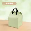Bolsa Térmica Descartável para Bolo, Bolsa Tote para Catering, Sobremesas e Confeitaria, Grande Capacidade, Embalagem de Tecido Não Tecido com Folha de Alumínio