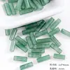 Vintage Nuevo Estilo Chino Piedra Natural Verde Tubo Redondo Cuentas Sueltas Cuentas Espaciadoras Handmade Bordado Pulsera DIY Collar Accesorios Materiales