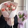 Día de la Mujer Día de la Diosa Reina ramo flores papel envuelto una sola rama papel de envolver floral florería mayoreo