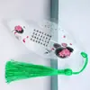 Marcador de estilo chino en stock marcador creativo de vena de hoja de poesía clásica para enviar a amigos extranjeros regalo de graduación marcador al por mayor