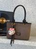 2025 Moda Ins Coreana Tendencia Simple Versátil Casual Bolso Cubo Tote Bolso Bandolera Cruzado Bolso de Mujer