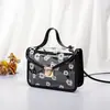 Bolso Femenino Estilo Coreano, Bolso Pequeño Fresco para Chica, Bolso Pequeño Lindo Estampado, Bolso Cruzado, Bolso Transparente Femenino Japonés y Coreano 2024