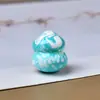 Venda Quente Tendência Nacional Pingente de Cabacinha Laqueada Estilo Chinês Fortuna e Prosperidade Padrão Colorido Arte em Laca Artesanal Joias Versáteis Acessórios para Colar e Pulseira