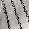 Nuevas Cortinas Jacquard de Algodón y Lino con Rayas Geométricas Simples Estilo Dopamina Bauhaus para Sala de Estar y Dormitorio, Semioscuras para Ventanas Abuhardilladas