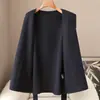 Pequeña Cantidad de Ropa, Nuevas Llegadas de Primavera, Abrigo de Lana Ajustado, Abrigo de Lana Reversible Casual para Mujer 2026